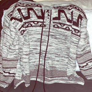 Knitted sweatshirt